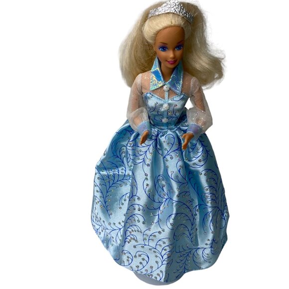 Vtg Barbie Holiday Princess Cinderella Fashion Avenue Gown Mattel 1996 Lot of 2 - Picture 2 of 16